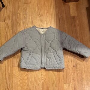 Zara Kids Gray Puffer Jacket